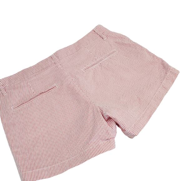 Old Navy Red Stripe Seersucker Shorts Size 8 - Picture 2 of 8